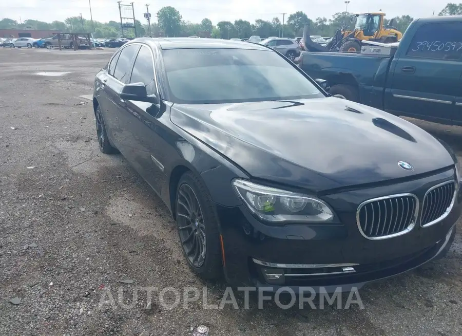 BMW 750I 2015 vin WBAYB6C53FD966025 from auto auction Iaai