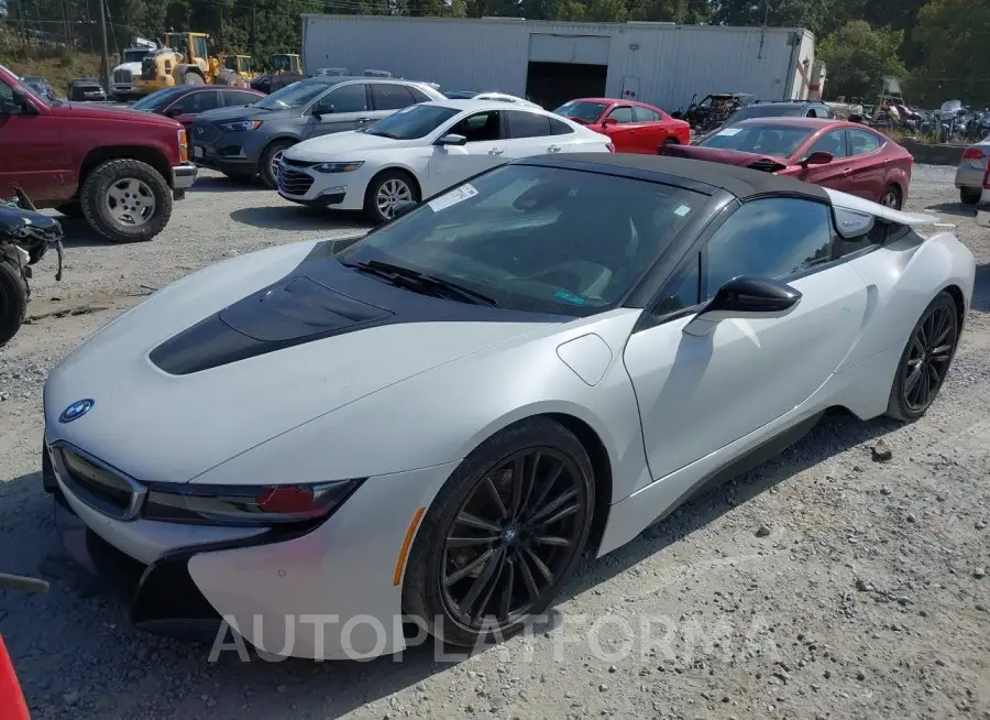 BMW I8 2020 vin WBY2Z6C00L7F51605 from auto auction Iaai