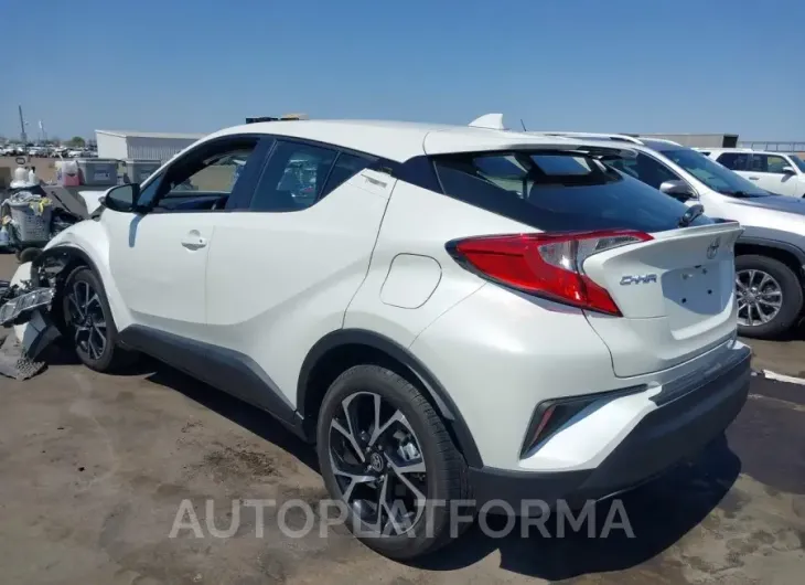 TOYOTA C-HR 2021 vin JTNKHMBX0M1108892 from auto auction Iaai