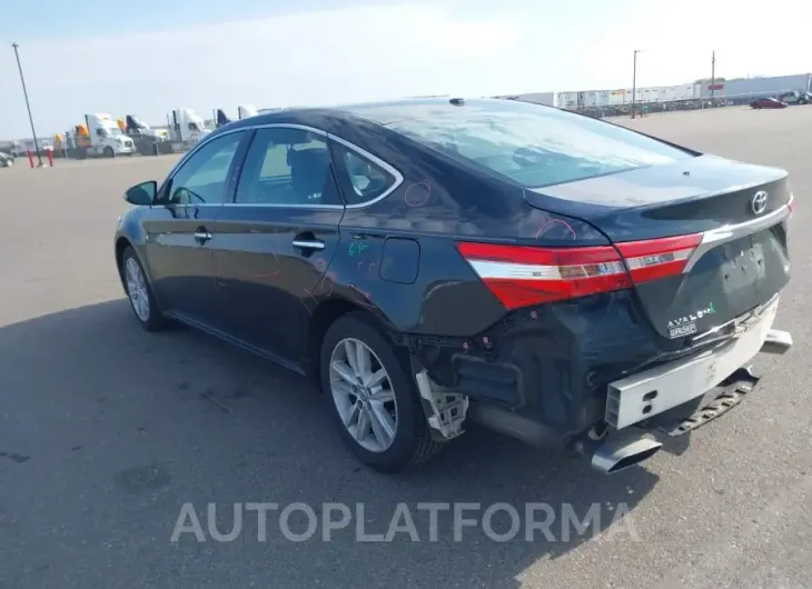 TOYOTA AVALON 2015 vin 4T1BK1EB1FU165748 from auto auction Iaai