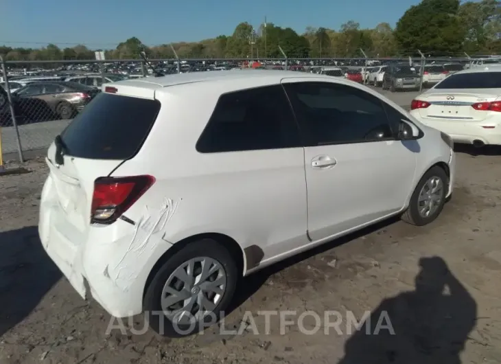 TOYOTA YARIS 2016 vin VNKJTUD39GA062872 from auto auction Iaai