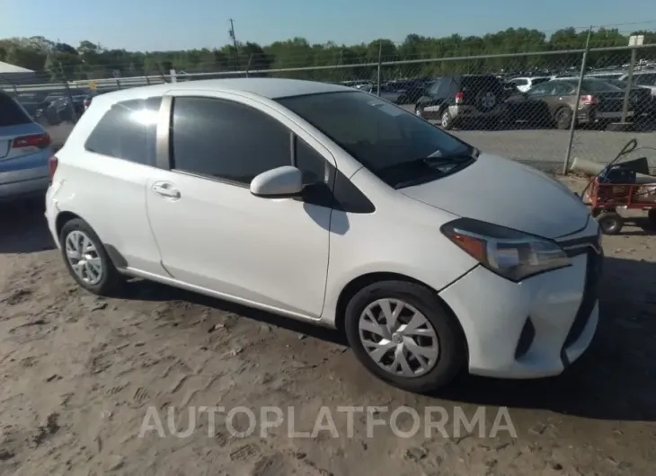 TOYOTA YARIS 2016 vin VNKJTUD39GA062872 from auto auction Iaai