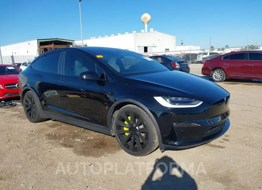 TESLA MODEL X 2022 vin 7SAXCBE69NF346106 from auto auction Iaai