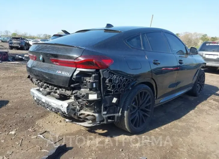 BMW X6 2021 vin 5UXCY8C09M9G16833 from auto auction Iaai