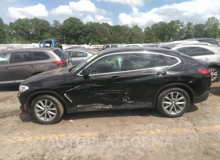 BMW X4 2019 vin 5UXUJ3C51KLG53950 from auto auction Iaai