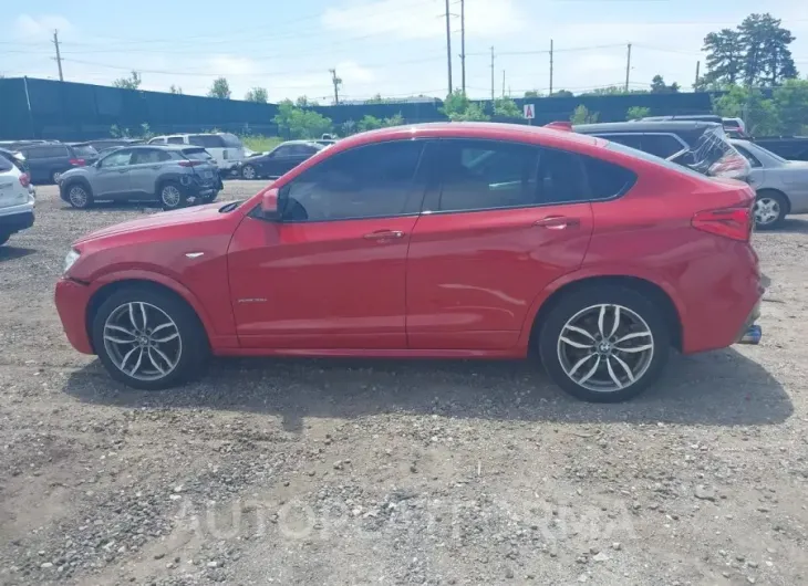 BMW X4 2015 vin 5UXXW5C54F0E88431 from auto auction Iaai