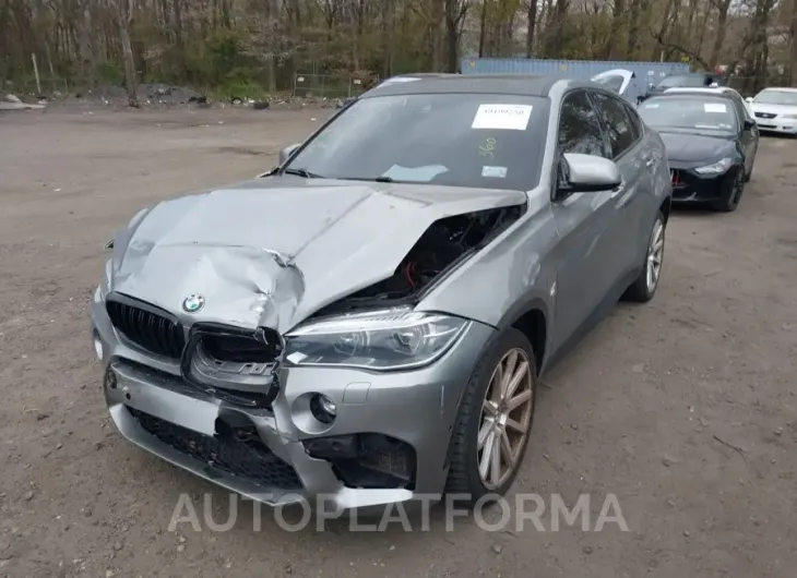 BMW X6 M 2016 vin 5YMKW8C51G0R43674 from auto auction Iaai