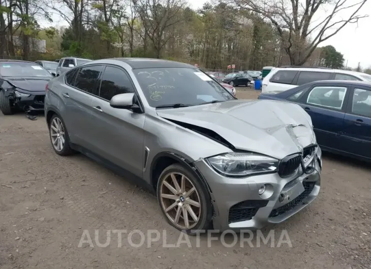 BMW X6 M 2016 vin 5YMKW8C51G0R43674 from auto auction Iaai