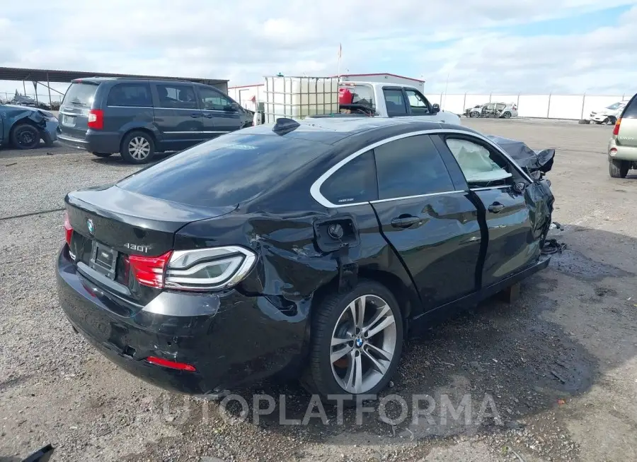 BMW 430I GRAN COUPE 2018 vin WBA4J1C53JBG75813 from auto auction Iaai