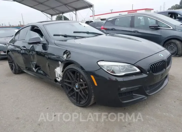 BMW 640I GRAN COUPE 2017 vin WBA6D0C5XHG639377 from auto auction Iaai