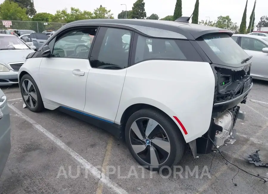 BMW I3 2018 vin WBY7Z4C53JVD95543 from auto auction Iaai