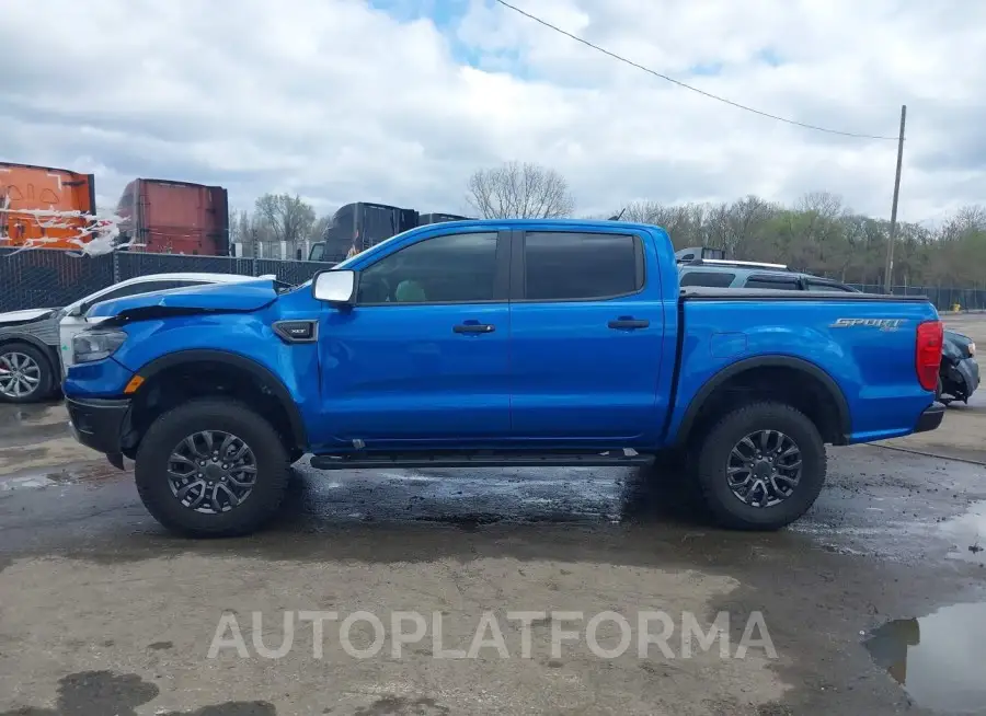 FORD RANGER 2021 vin 1FTER4FH9MLD23130 from auto auction Iaai