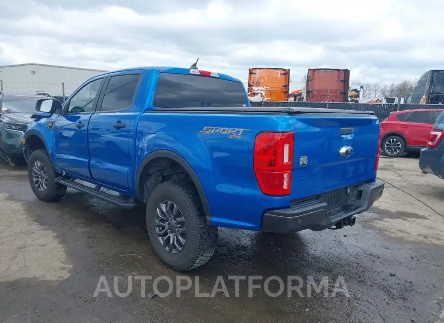 FORD RANGER 2021 vin 1FTER4FH9MLD23130 from auto auction Iaai