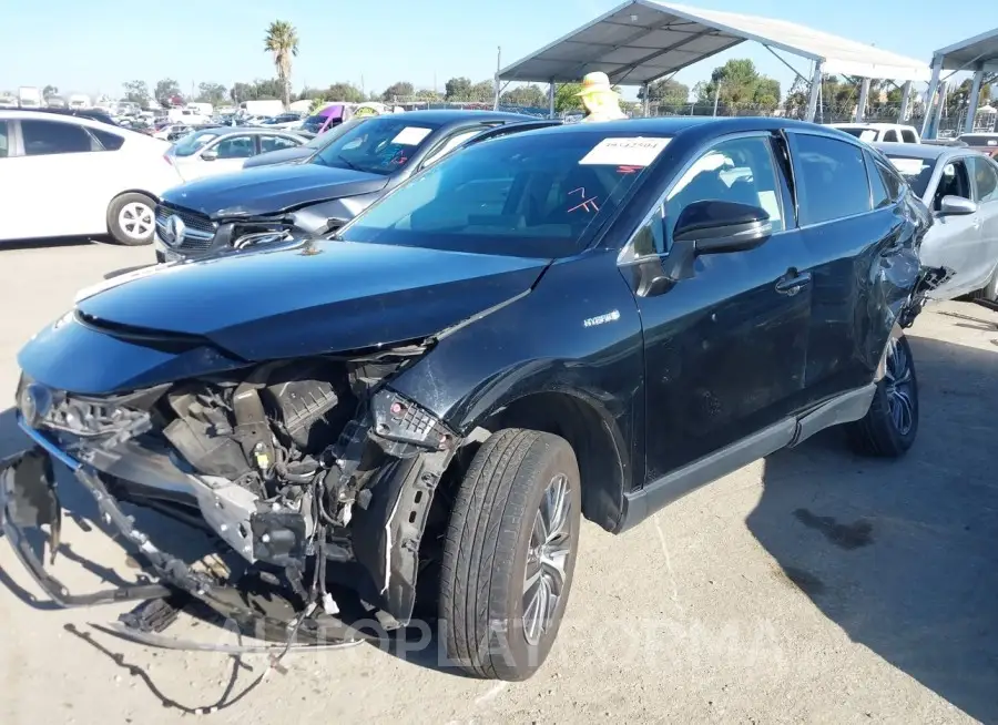 TOYOTA VENZA 2021 vin JTEAAAAH2MJ047568 from auto auction Iaai