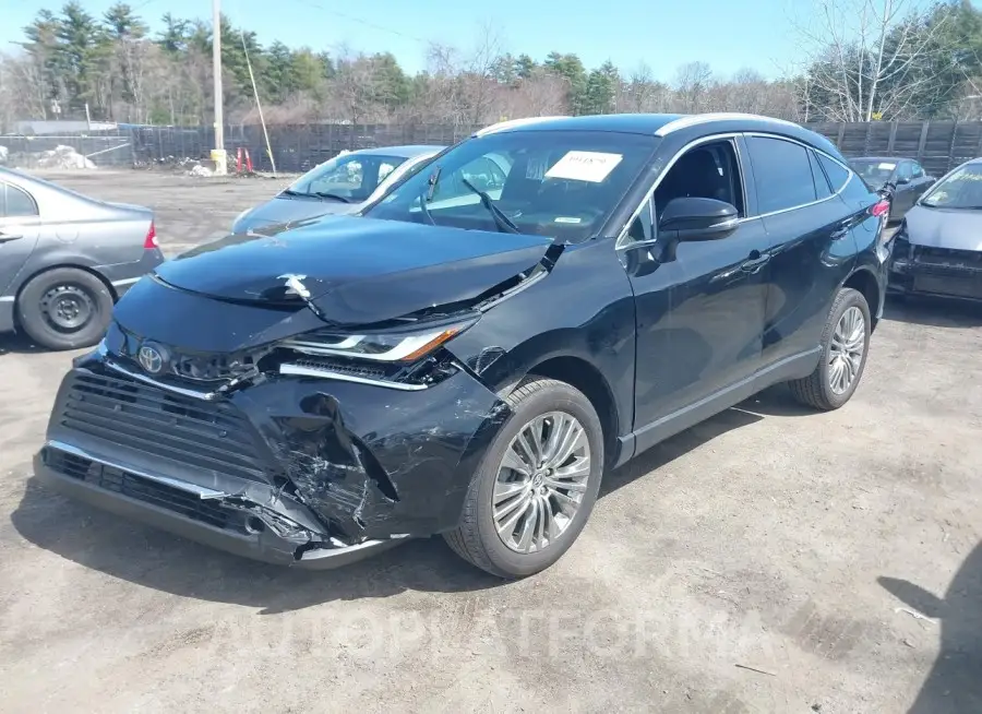 TOYOTA VENZA 2021 vin JTEAAAAH5MJ047872 from auto auction Iaai