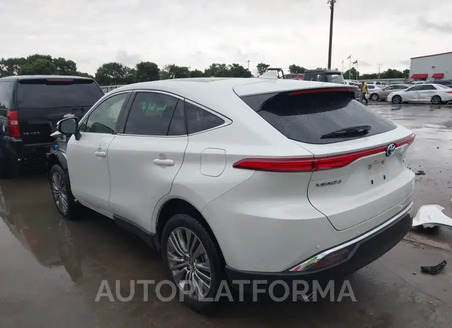 TOYOTA VENZA 2021 vin JTEAAAAH5MJ062954 from auto auction Iaai