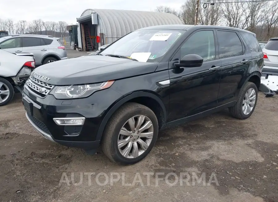 LAND ROVER DISCOVERY SPORT 2018 vin SALCT2RX6JH750207 from auto auction Iaai