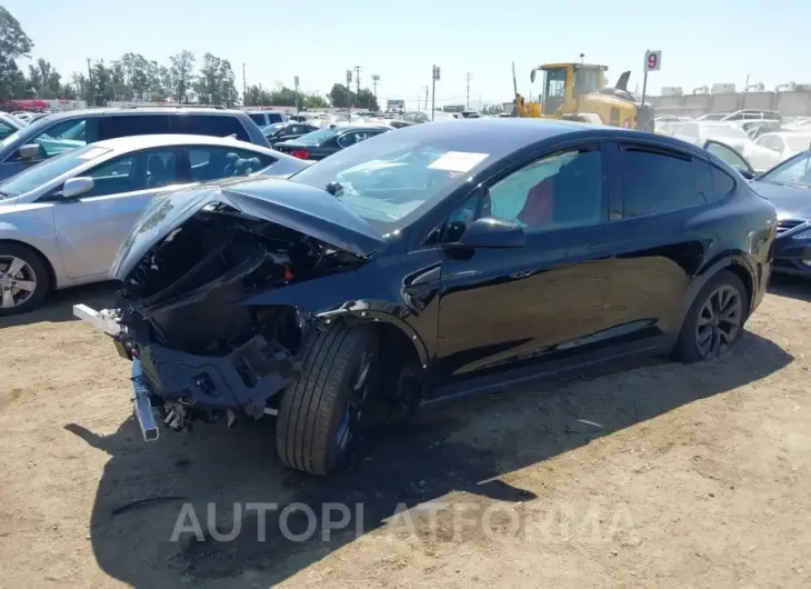 TESLA MODEL X 2023 vin 7SAXCDE57PF416773 from auto auction Iaai