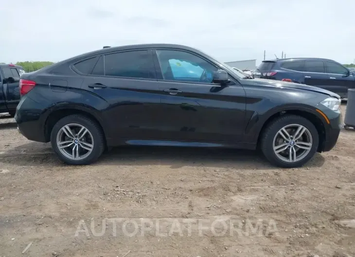 BMW X6 2017 vin 5UXKU6C30H0W38619 from auto auction Iaai