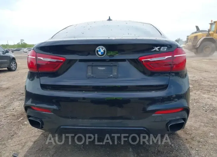 BMW X6 2017 vin 5UXKU6C30H0W38619 from auto auction Iaai