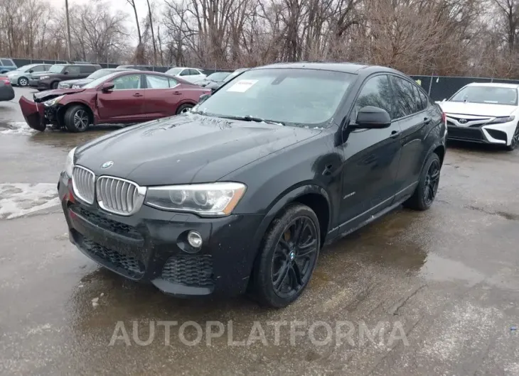 BMW X4 2015 vin 5UXXW3C58F0M88661 from auto auction Iaai