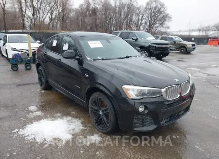 BMW X4 2015 vin 5UXXW3C58F0M88661 from auto auction Iaai