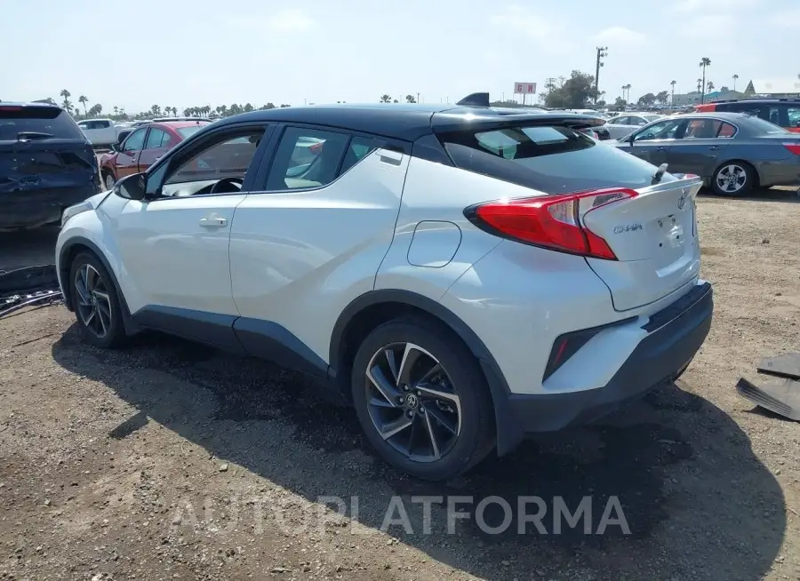 TOYOTA C-HR 2020 vin JTNKHMBX9L1091041 from auto auction Iaai