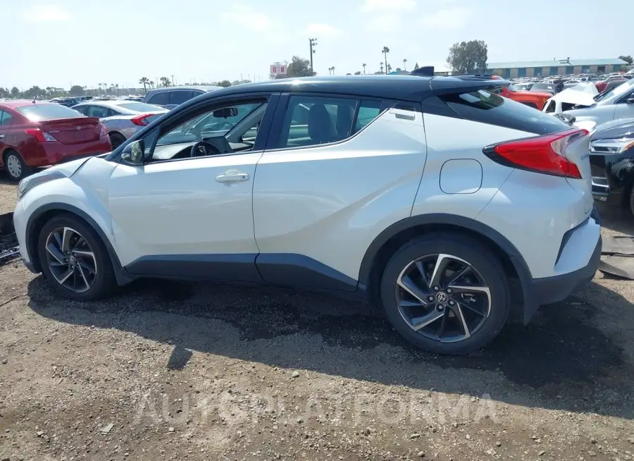 TOYOTA C-HR 2020 vin JTNKHMBX9L1091041 from auto auction Iaai