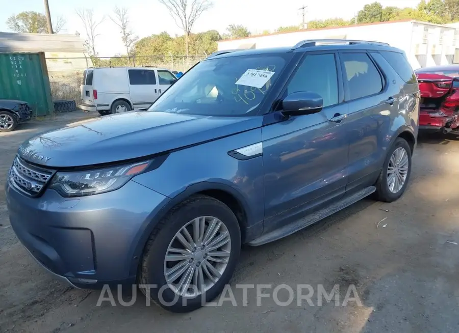 LAND ROVER DISCOVERY 2018 vin SALRT2RV9JA068990 from auto auction Iaai