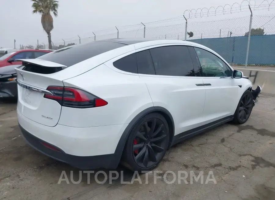 TESLA MODEL X 2020 vin 5YJXCBE44LF262073 from auto auction Iaai