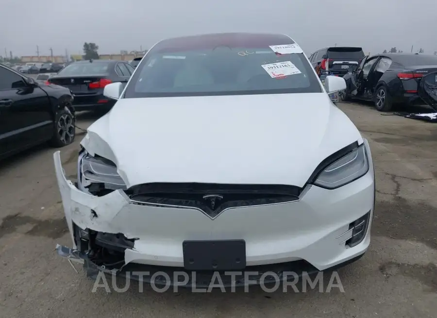 TESLA MODEL X 2020 vin 5YJXCBE44LF262073 from auto auction Iaai