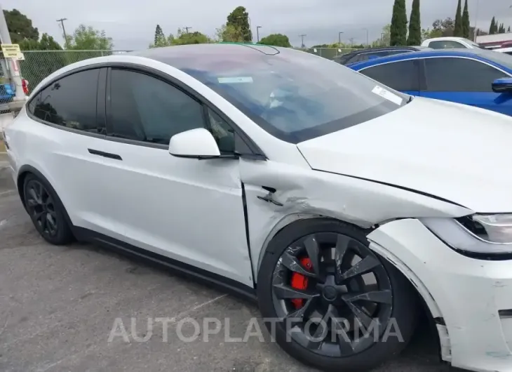 TESLA MODEL X 2023 vin 7SAXCBE66PF402490 from auto auction Iaai