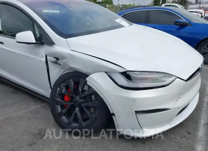 TESLA MODEL X 2023 vin 7SAXCBE66PF402490 from auto auction Iaai