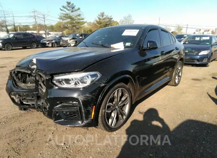 BMW X4 2021 vin 5UX2V5C05M9G68978 from auto auction Iaai