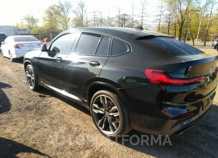 BMW X4 2021 vin 5UX2V5C05M9G68978 from auto auction Iaai