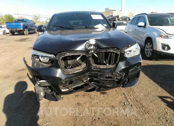 BMW X4 2021 vin 5UX2V5C05M9G68978 from auto auction Iaai