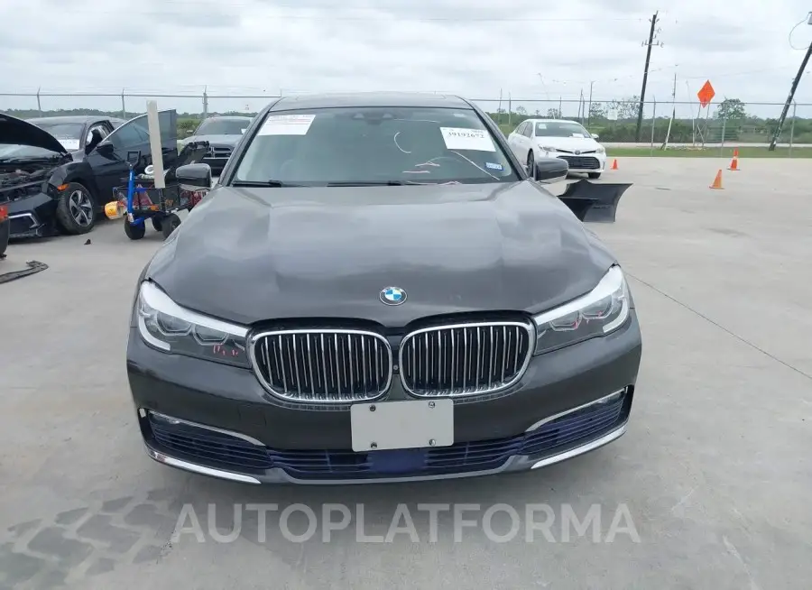 BMW 740I 2016 vin WBA7E2C51GG546811 from auto auction Iaai