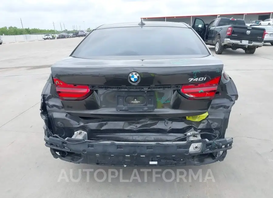 BMW 740I 2016 vin WBA7E2C51GG546811 from auto auction Iaai