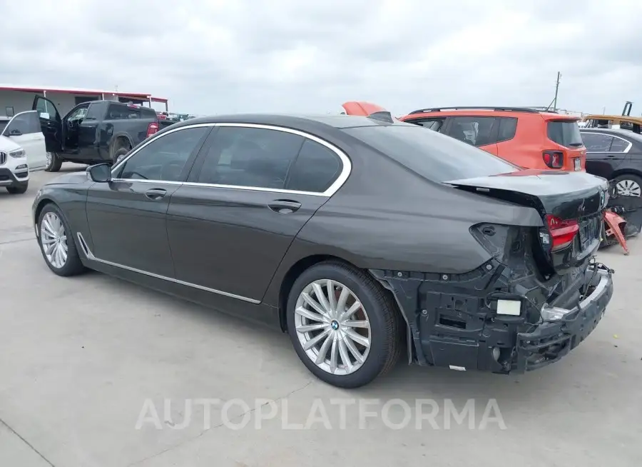 BMW 740I 2016 vin WBA7E2C51GG546811 from auto auction Iaai