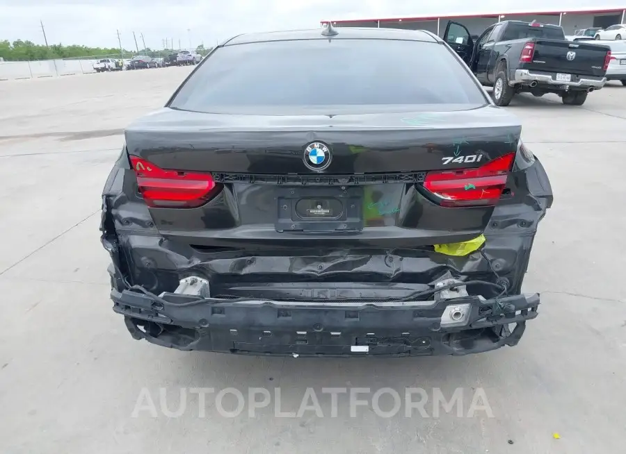 BMW 740I 2016 vin WBA7E2C51GG546811 from auto auction Iaai