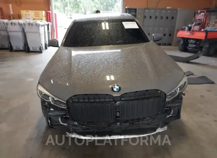 BMW 750I 2021 vin WBA7U2C08MCF40050 from auto auction Iaai