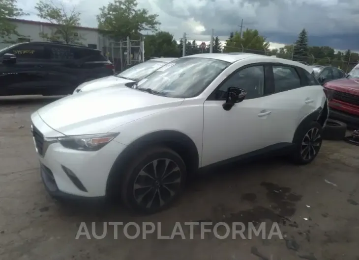 MAZDA CX-3 2019 vin JM1DKFC76K0402177 from auto auction Iaai