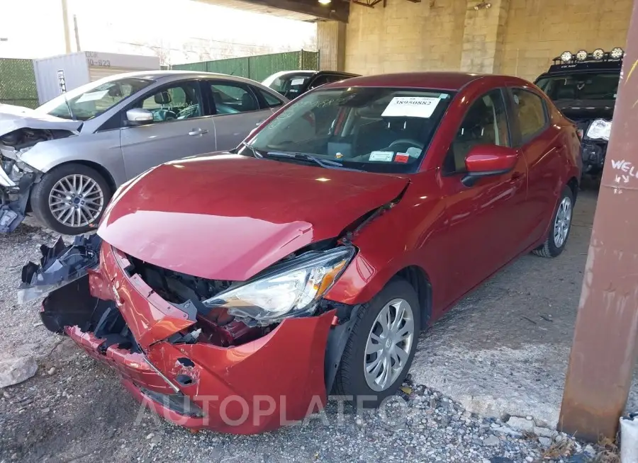 TOYOTA YARIS 2019 vin 3MYDLBYV0KY518382 from auto auction Iaai