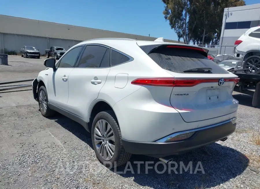 TOYOTA VENZA 2021 vin JTEAAAAH2MJ051913 from auto auction Iaai