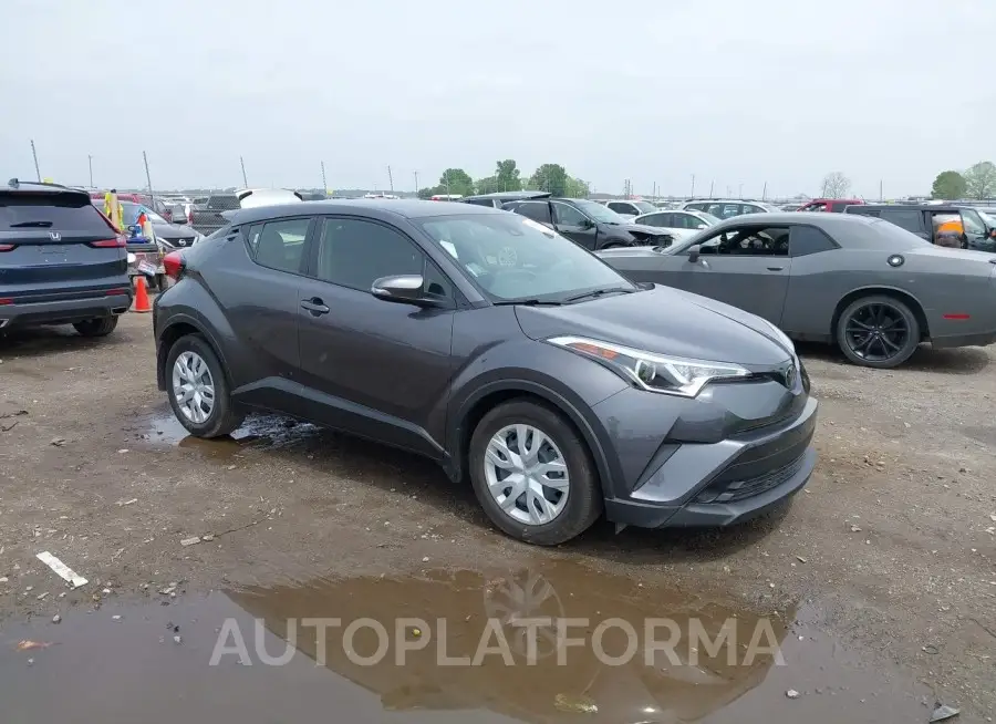 TOYOTA C-HR 2019 vin JTNKHMBX1K1044617 from auto auction Iaai