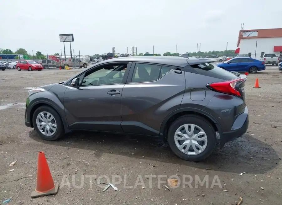 TOYOTA C-HR 2019 vin JTNKHMBX1K1044617 from auto auction Iaai