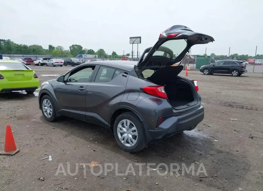 TOYOTA C-HR 2019 vin JTNKHMBX1K1044617 from auto auction Iaai