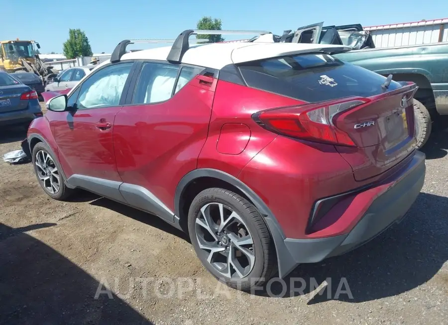 TOYOTA C-HR 2018 vin NMTKHMBX1JR015008 from auto auction Iaai