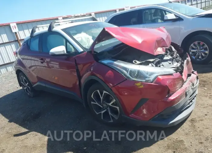 TOYOTA C-HR 2018 vin NMTKHMBX1JR015008 from auto auction Iaai