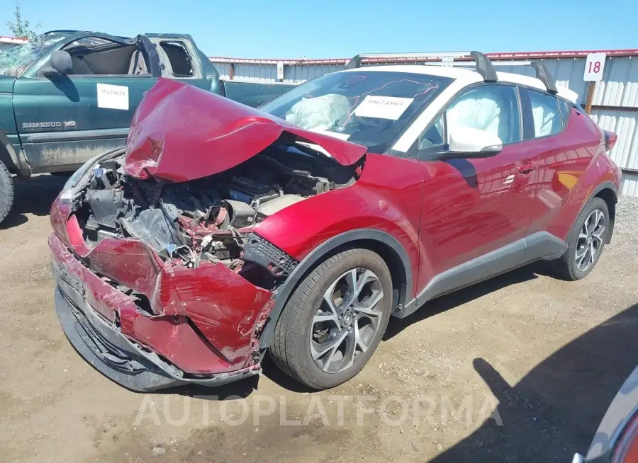 TOYOTA C-HR 2018 vin NMTKHMBX1JR015008 from auto auction Iaai